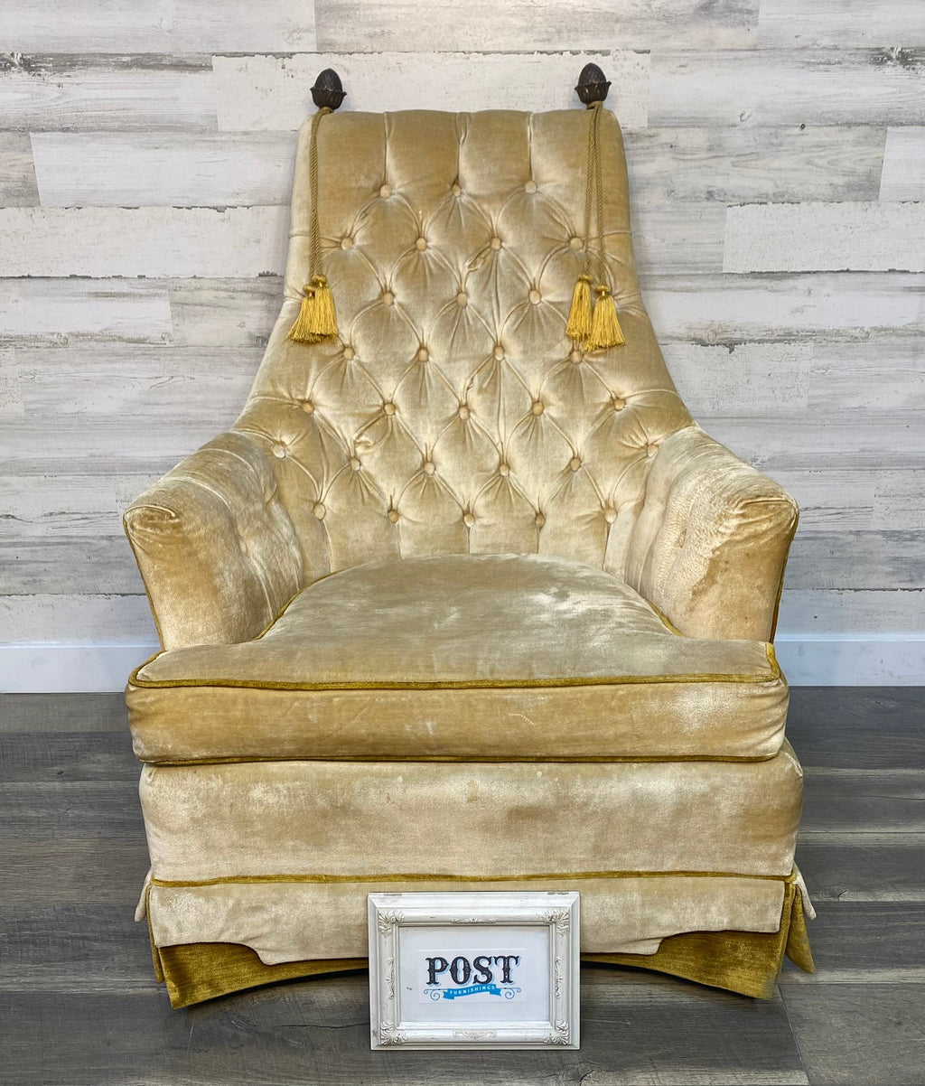 Vintage Crestwood Hollywood Regency Chair