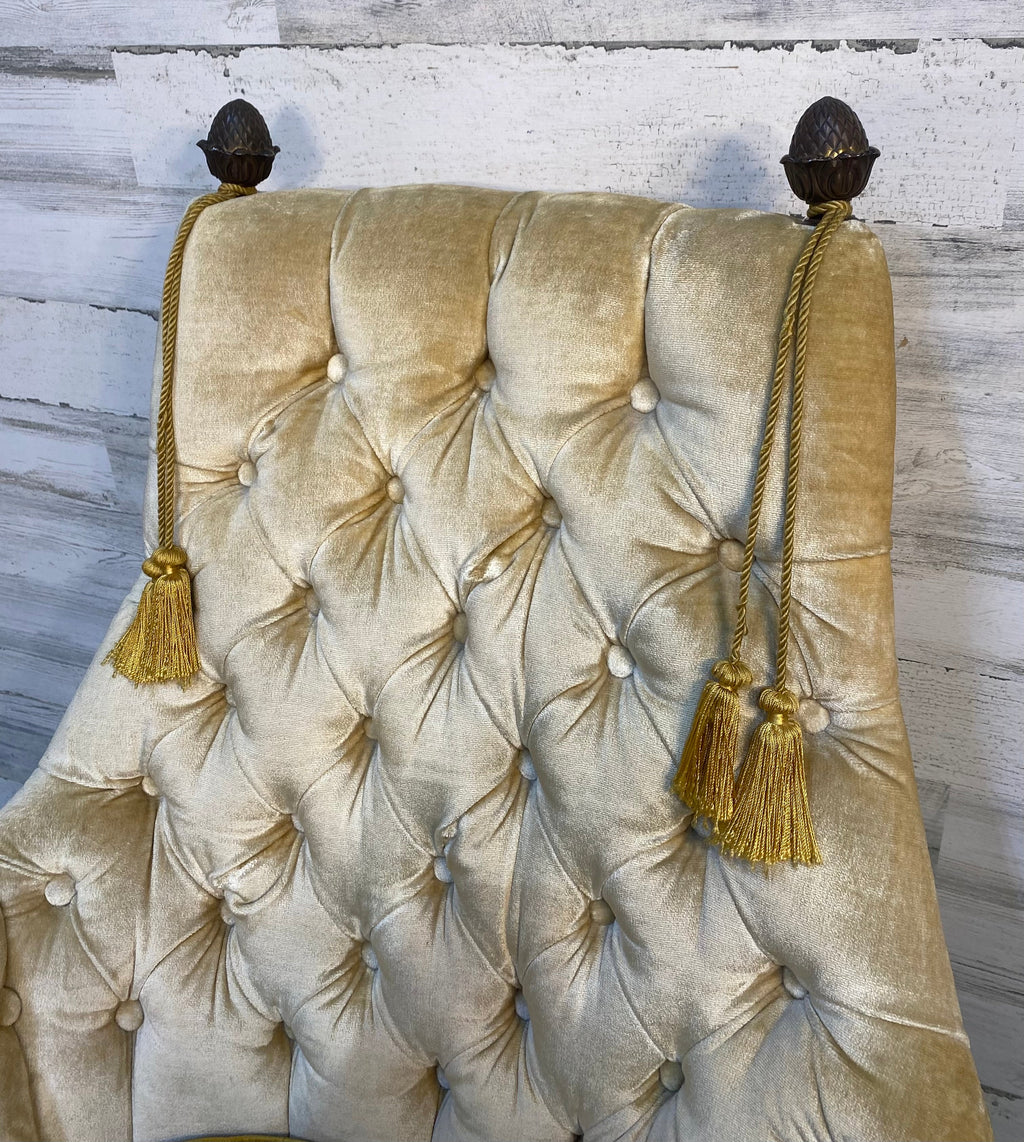 Vintage Crestwood Hollywood Regency Chair